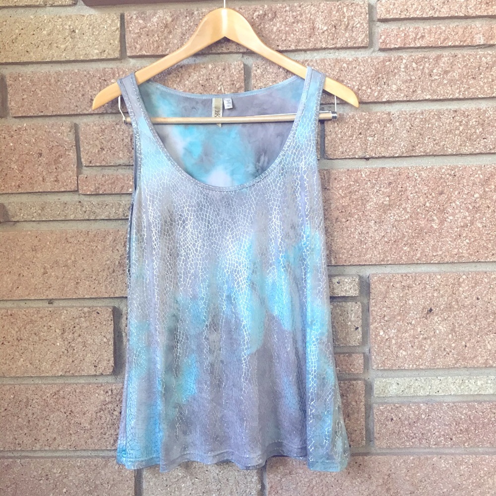 Blue/Sliver Tanktop